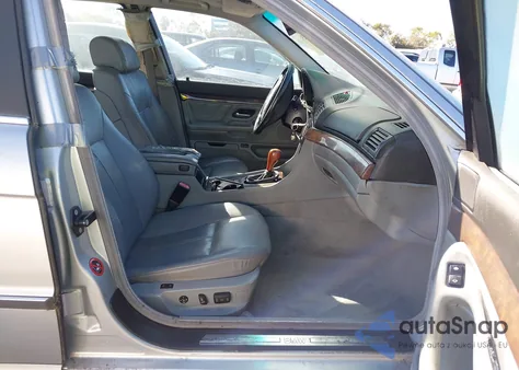 2000 BMW 740Il z USA, uszkodzony, nr VIN WBAGH8347YDP11460